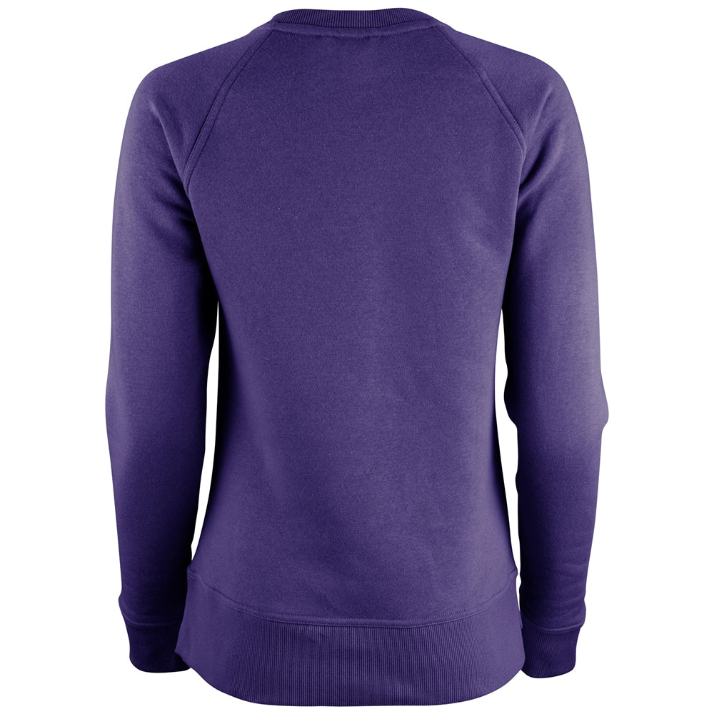 Victory Fleece Women's Split Hem Crew - Purple - Womens - XXLarge