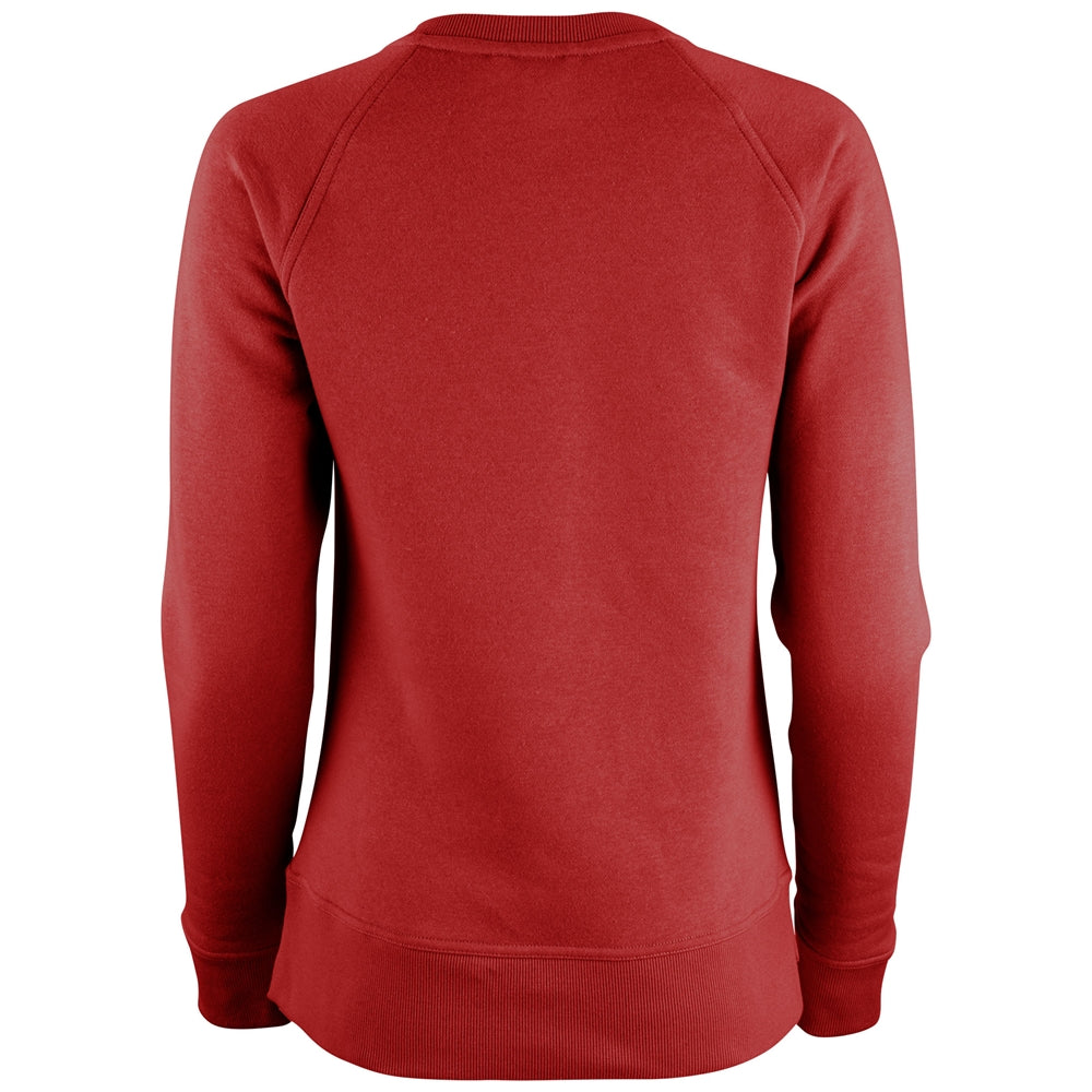 Victory Fleece Women's Split Hem Crew - Scarlet - Womens - Extra-Large