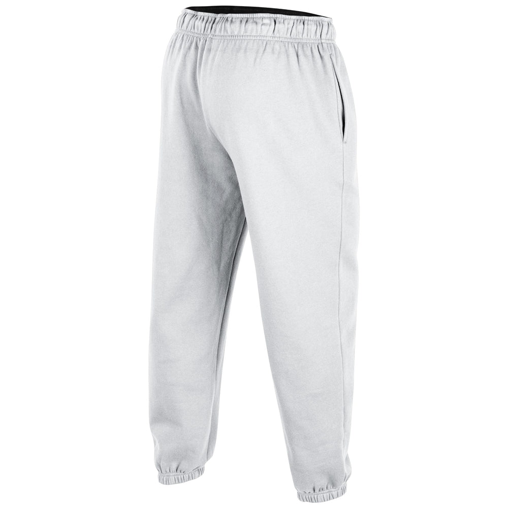 Victory Fleece Sweatpant - White - Adult - Medium