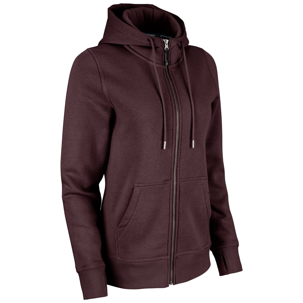 Victory Fleece Zip Hoodie - Maroon - Womens - Extra-Large