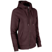 Victory Fleece Zip Hoodie - Maroon - Womens - Large