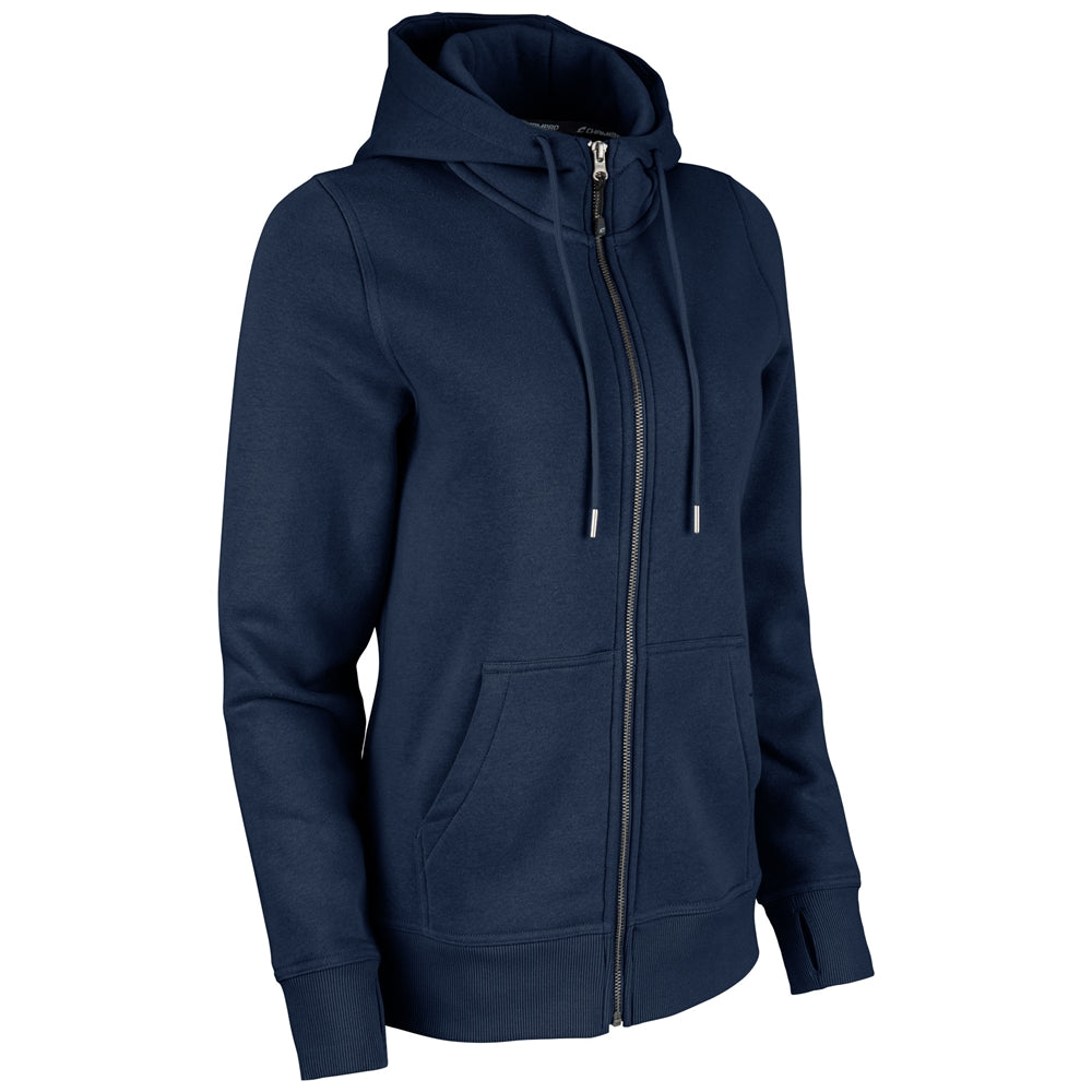 Victory Fleece Zip Hoodie - Navy - Womens - Small