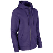 Victory Fleece Zip Hoodie - Purple - Womens - Small