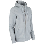 Victory Fleece Zip Hoodie - Silver - Womens - 3XL