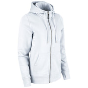 Victory Fleece Zip Hoodie - White - Womens - Medium