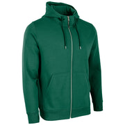 Victory Fleece Zip Hoodie - Forest Green - Womens - Large