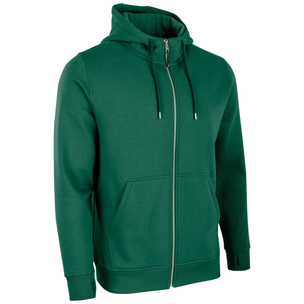 Victory Fleece Zip Hoodie - Forest Green - Youth - Extra-Small