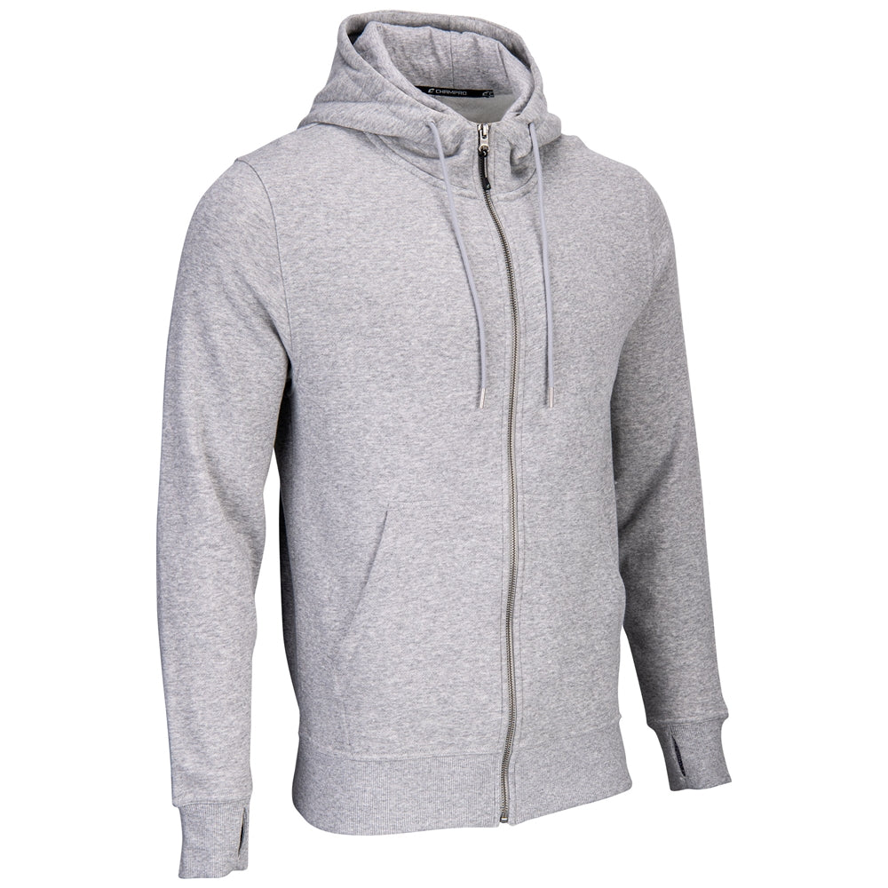 Victory Fleece Zip Hoodie - Oxford Heather Grey - Womens - XXLarge