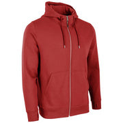 Victory Fleece Zip Hoodie - Scarlet - Womens - Small