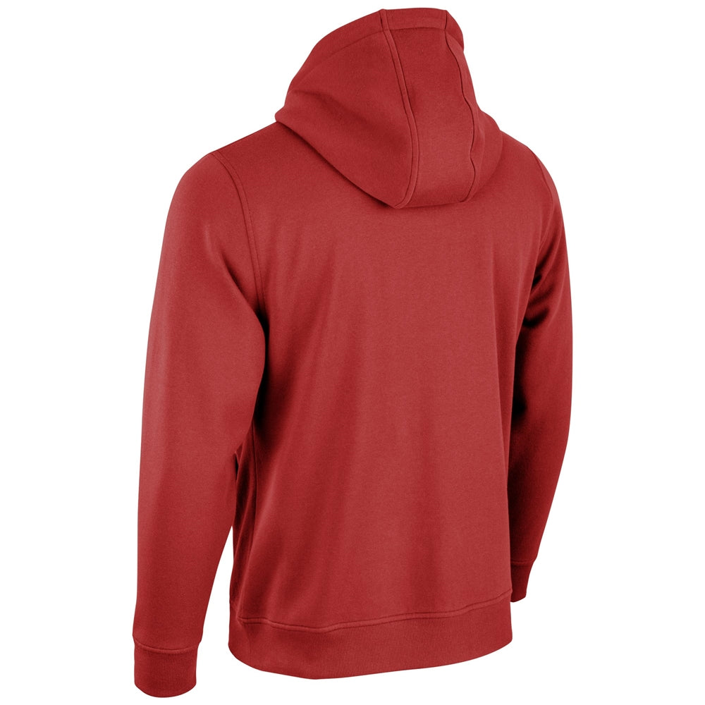 Victory Fleece Zip Hoodie - Scarlet - Youth - Medium