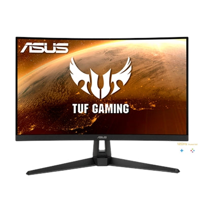 ASUS - TUF Gaming 27" FHD VA 165Hz 1ms Curved Gaming Monitor with FreeSync Premium (HDMI, VGA) - Black