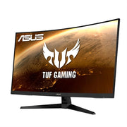 ASUS TUF Gaming 32  1440P HDR Curved Monitor (VG32VQ1B) - QHD (2560 X 1440)  165Hz (Supports 144Hz)  1ms  Extreme Low Motion Blur  Speaker  FreeSync P