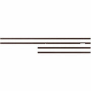 Samsung - 85" the Frame Customizable Bezel - Modern - Brown