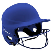 RIP-IT Vision Pro Matte Softball Batting Helmet - Medium/Large - Royal (Matte)