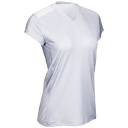 Point Cap Sleeve Volleyball Jersey - White White - Womens - Medium