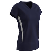 SPIKE Ladies Volleyball Jersey - Navy White - Womens - Extra-Small