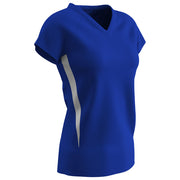 SPIKE Ladies Volleyball Jersey - Royal White - Womens - Extra-Small