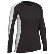 Triumphant Volleyball Jersey - Black White - Womens - Large