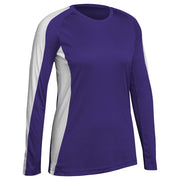 Triumphant Volleyball Jersey - Purple White - Womens - XXLarge