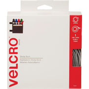 90082 VELCRO Brand 3/4 In. x 15 Ft. White Sticky Back Reclosable Hook & Loop Roll