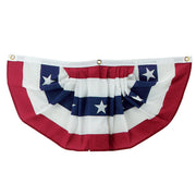 Valley Forge 1 Ft. W. x 3 Ft. L. Polycotton Fan Flag Bunting
