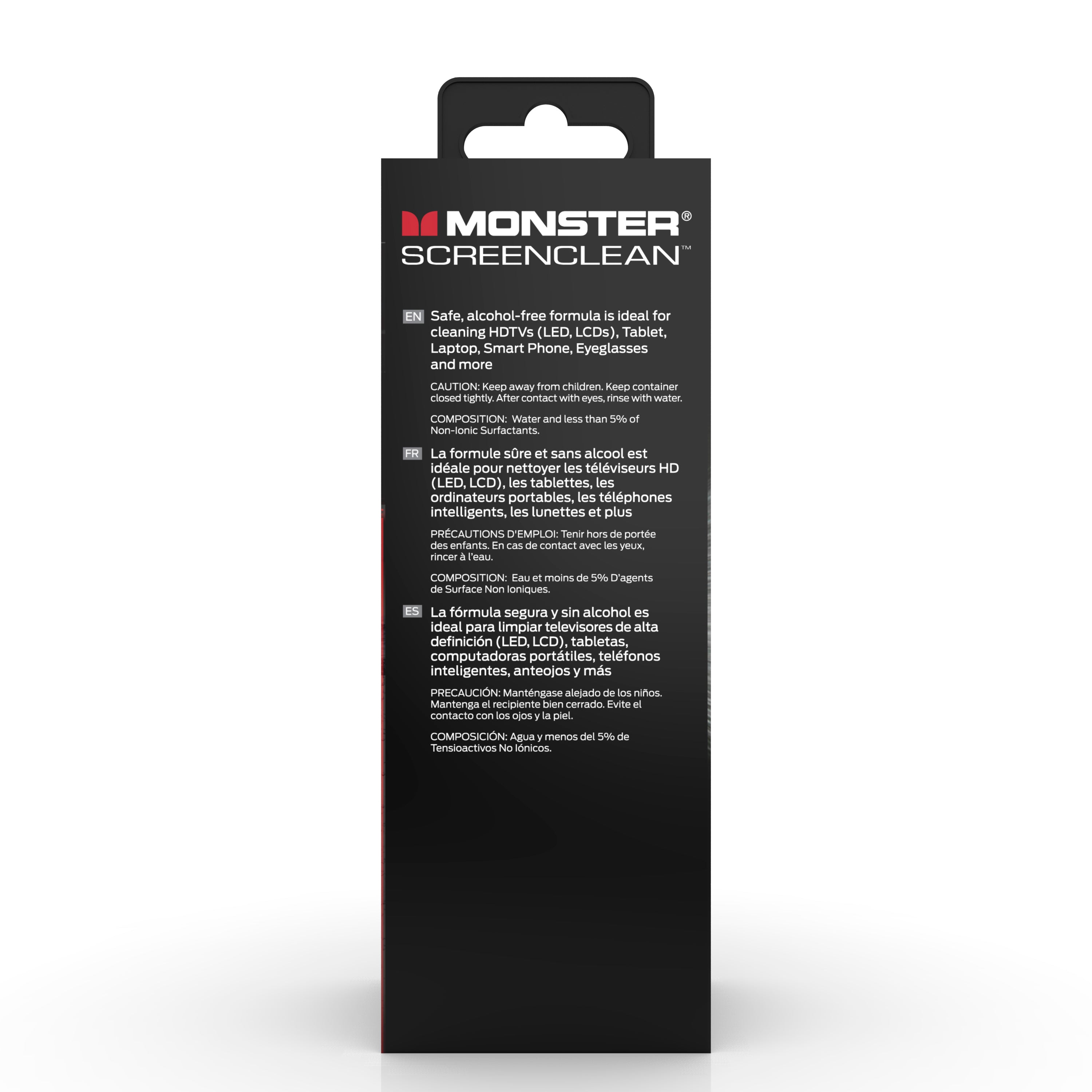 Monster VME50016 Screen Clean. 60ml