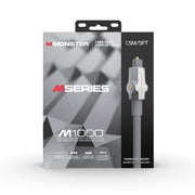 Monster VMM10013 M1000 Fiber Optic Audio Cable. 1.5 Meter