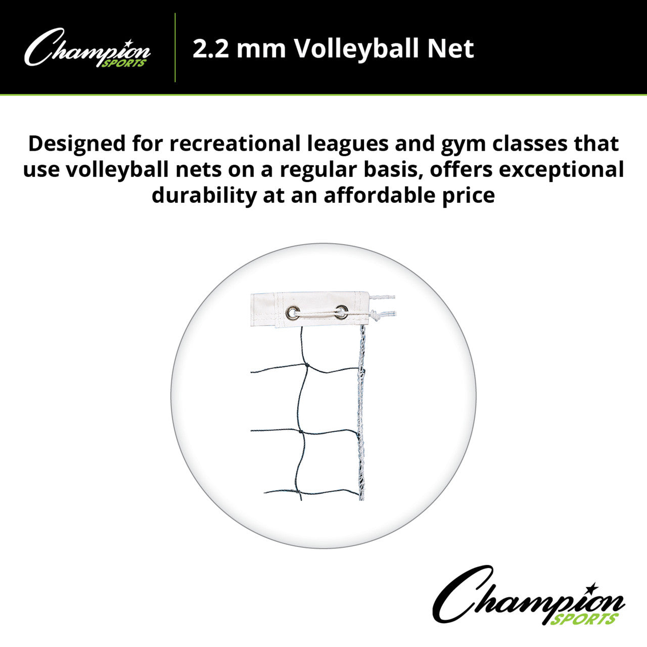 2.2 mm Volleyball Net