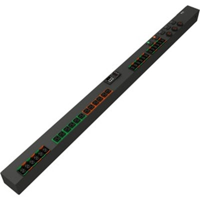 Vertiv - VP4N6003 - Vertiv Liebert VP4N6003 18 x C13/C19, 12 x NEMA 5-20R, 3 x NEMA L14-30R Vertical PDU - Metered - 12