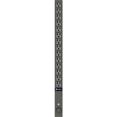 Vertiv - Geist Rack PDU, Basic, Vertical, 15A, 120V, (14)5-15R - Basic - 14 X NEMA 5-15R - 120 V - Vertical - Rack Mount - Unknown