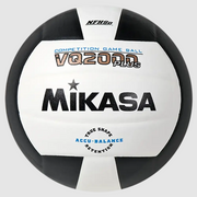 Indoor Volleyball, Premier Series - Competition Game Ball, Micro-Cell Composite Cover, Black/White. NFHS Approved