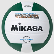 Indoor Volleyball, Premier Series - Competition Game Ball, Micro-Cell Composite Cover, Green/White. NFHS Approved
