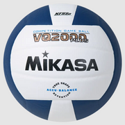Indoor Volleyball, Premier Series - Competition Game Ball, Micro-Cell Composite Cover, Navy/White. NFHS Approved