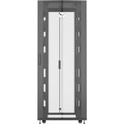 Vertiv VR Rack - 42U Server Rack Enclosure| 600x1100mm| 19-inch Cabinet (VR3100) - 2000x600x1100mm (HxWxD)| 77% Perforated Doors| Sides| Casters
