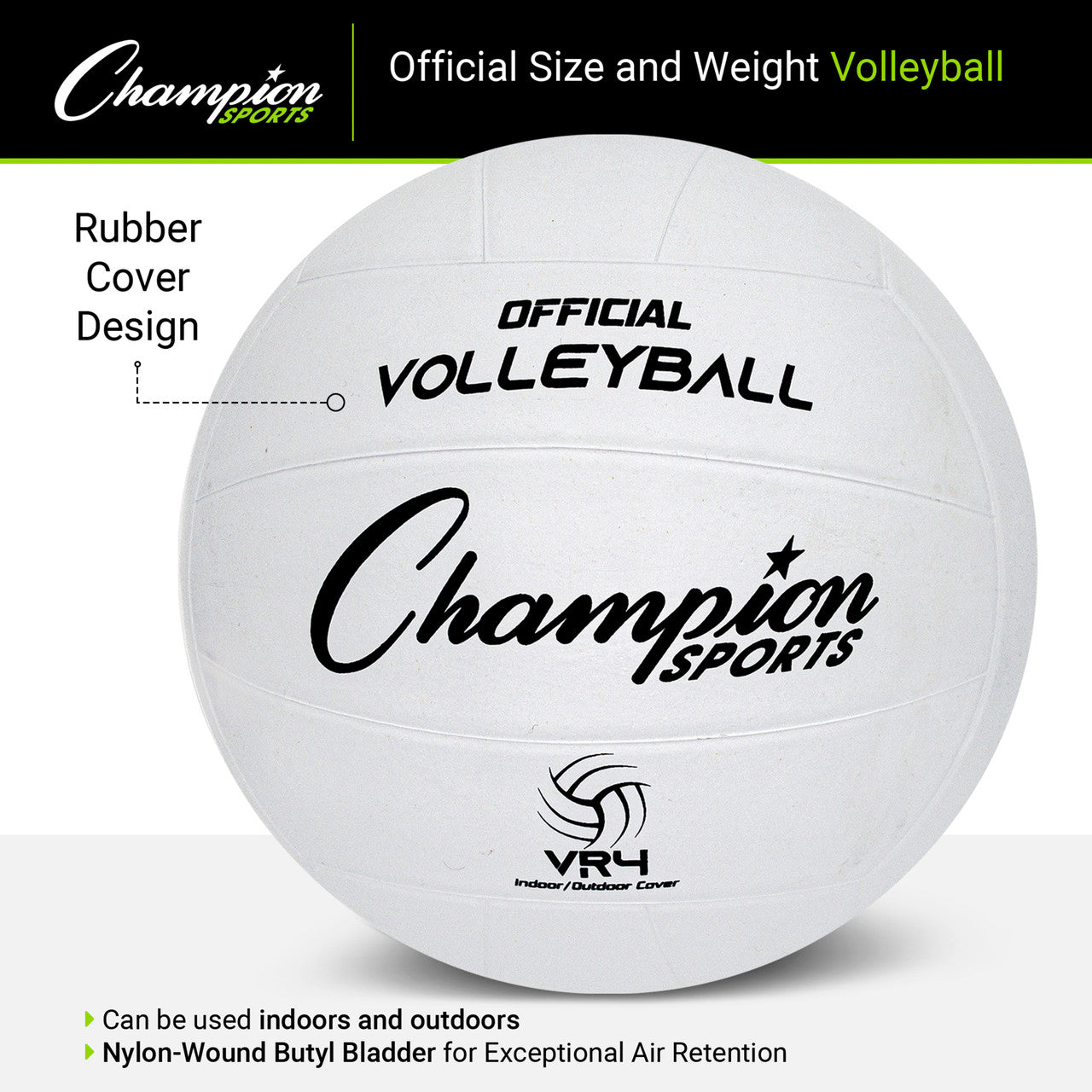 Rubber Volleyball Set