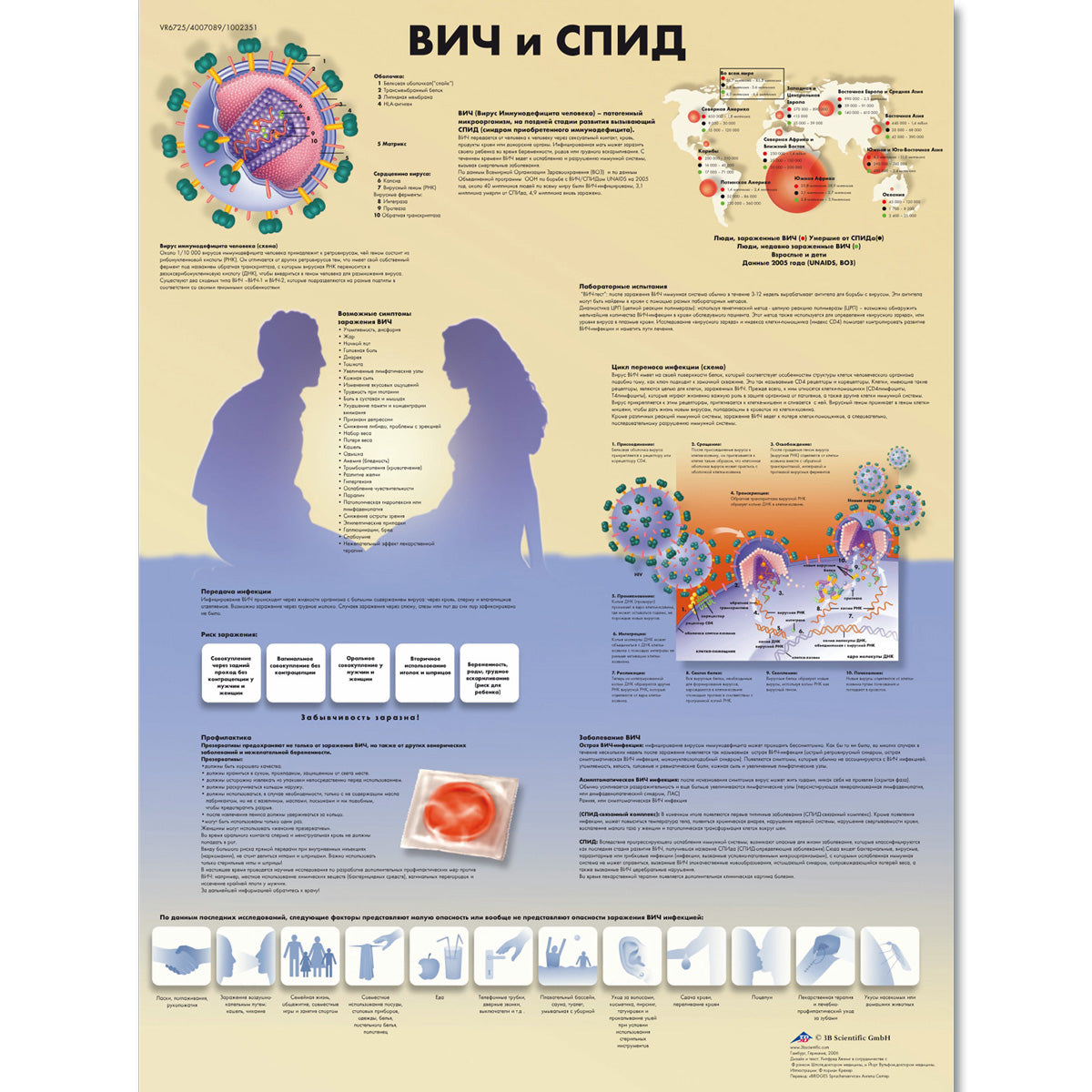 HIV and AIDS Chart