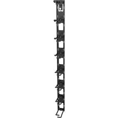 Vertiv - VERT CABLE ORG, 8 CABLE RINGS - Black