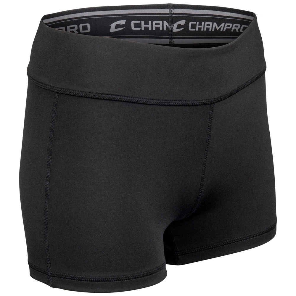 Match Compression 3" - Black - Girls - Large