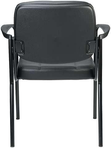 Dakota Black Vinyl Chair