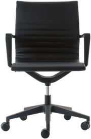 Kinetic Swivel Chair Vinyl Black