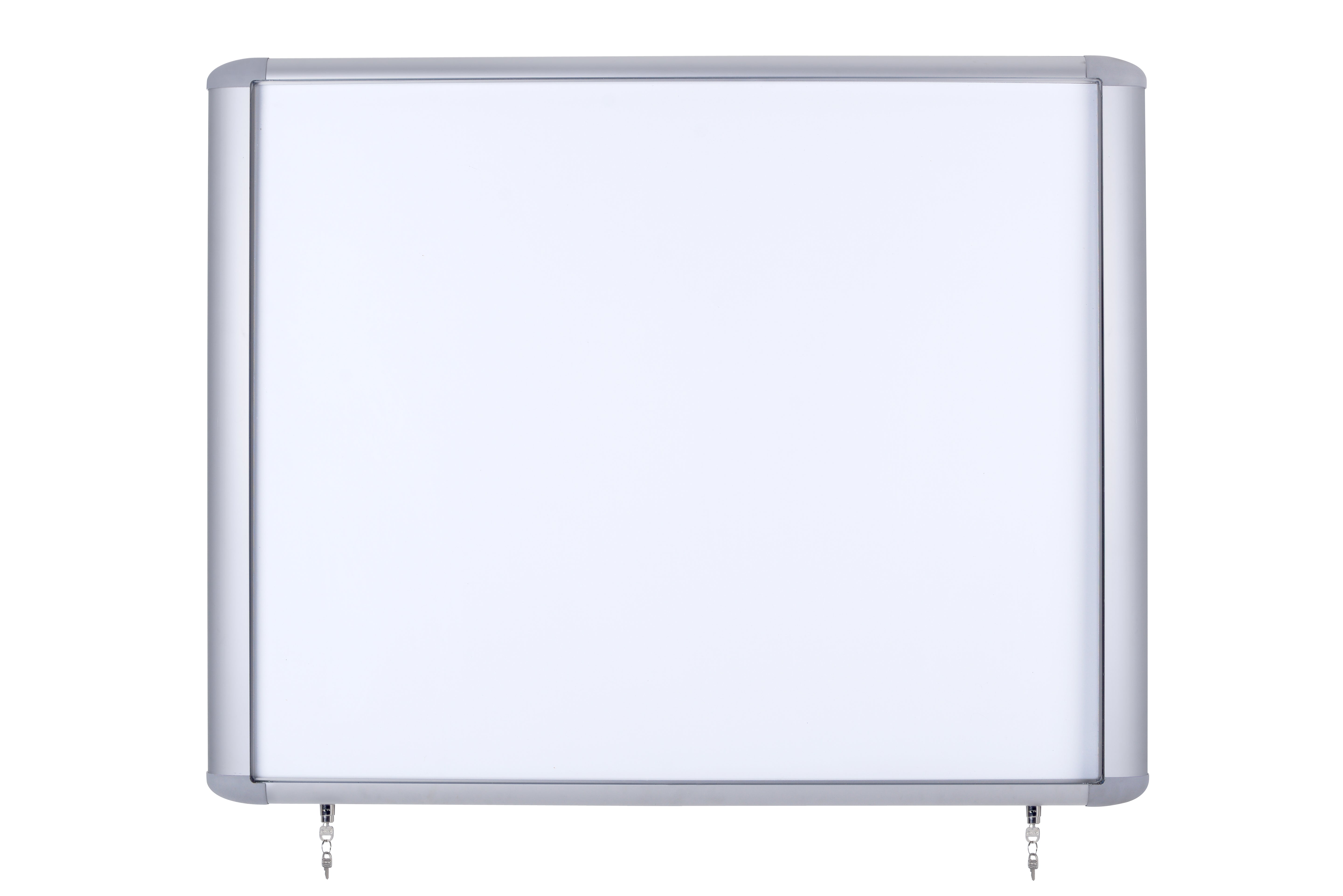 MasterVision Waterproof Outdoor Magnetic Lacquered Steel Dry Erase Enclosed Board, 30x 26.5", Holds 6 Letter Size Sheets