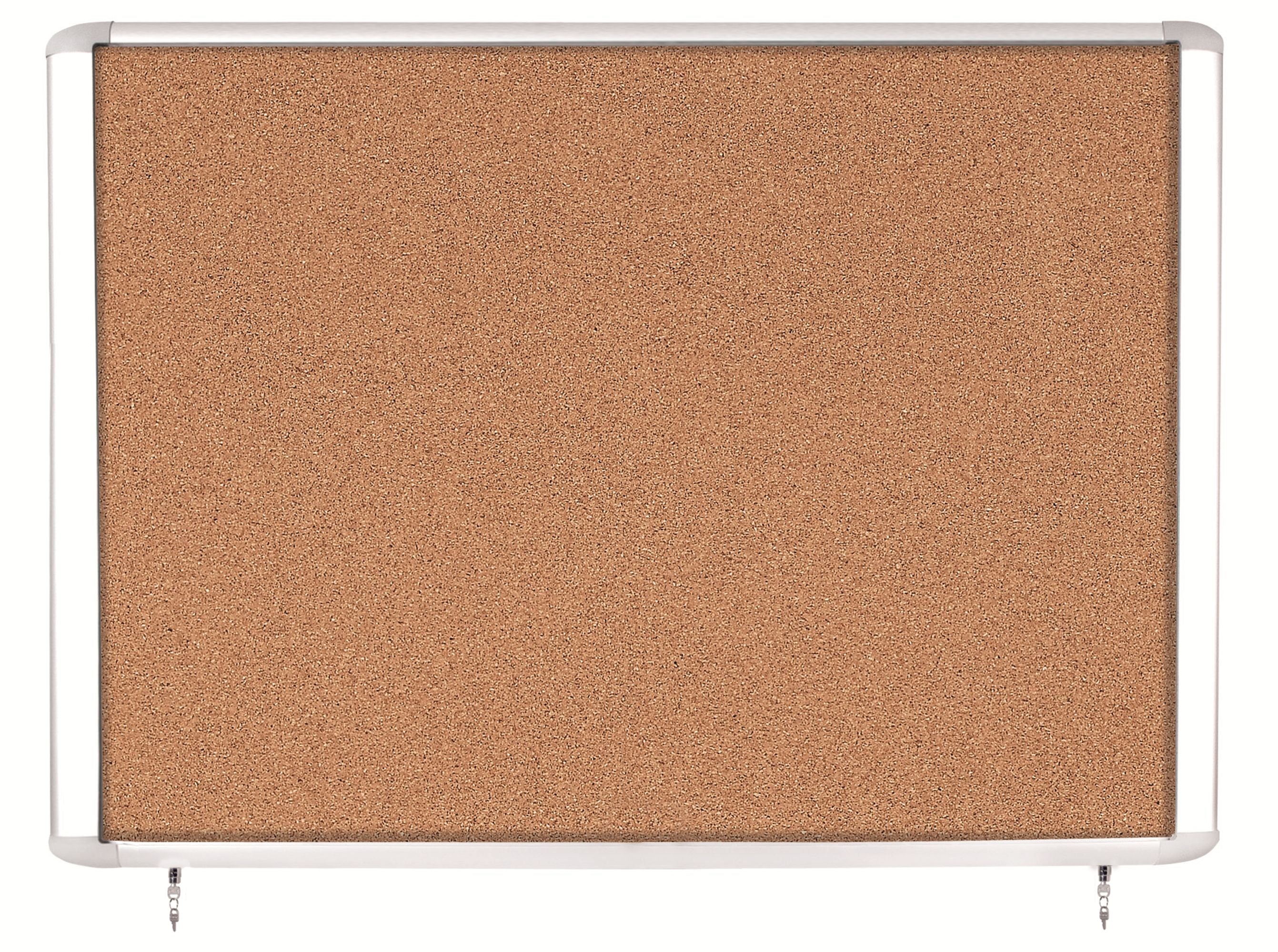MasterVision Waterproof Outdoor Cork Enclosed Board, 47"x 38.3"