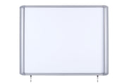 MasterVision Waterproof Outdoor Magnetic Dry Erase Enclosed Board, 47"x 38.3"