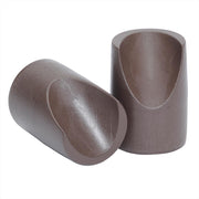 NPS® Chair V-Tip Caps, Pack of 100, Frame Color: Brown