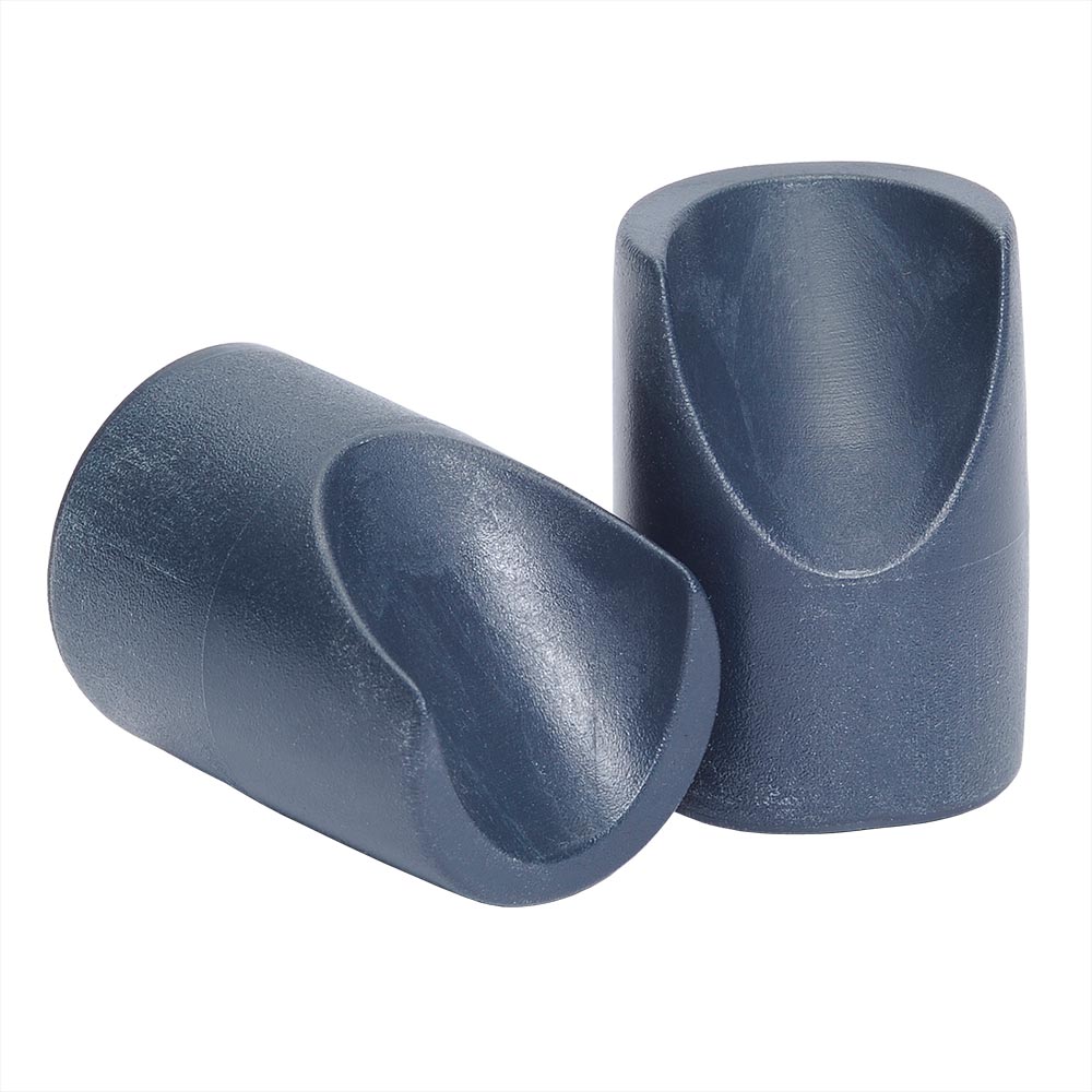 NPS® Chair V-Tip Caps, Pack of 100, Frame Color: Blue