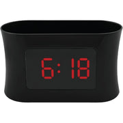 RCA USB Alarm Clock with Storage Caddy
