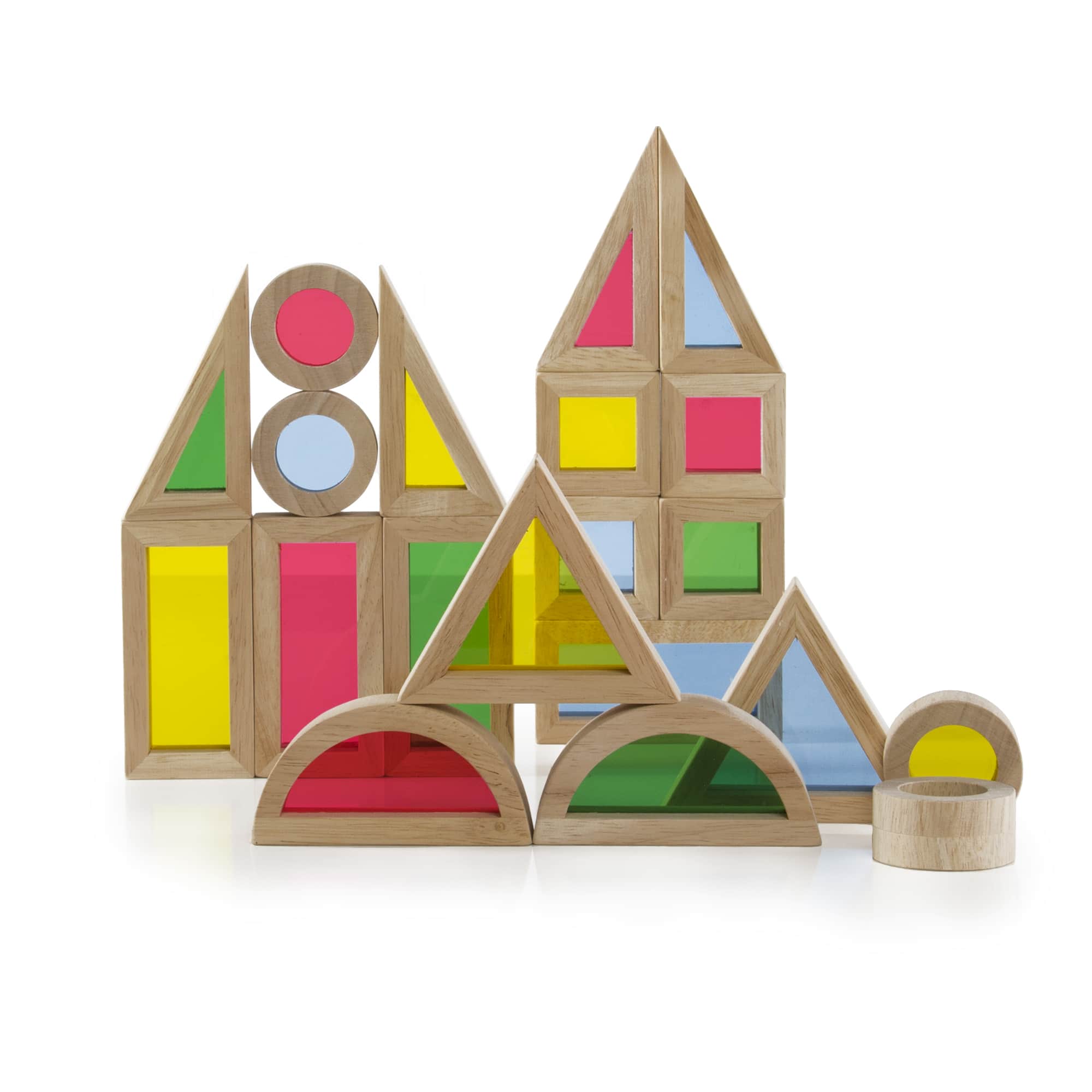 Jr. Rainbow Blocks - 40 pc. set