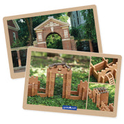 Guidecraft Tabletop Notch Blocks - Western 85 Pc. Set