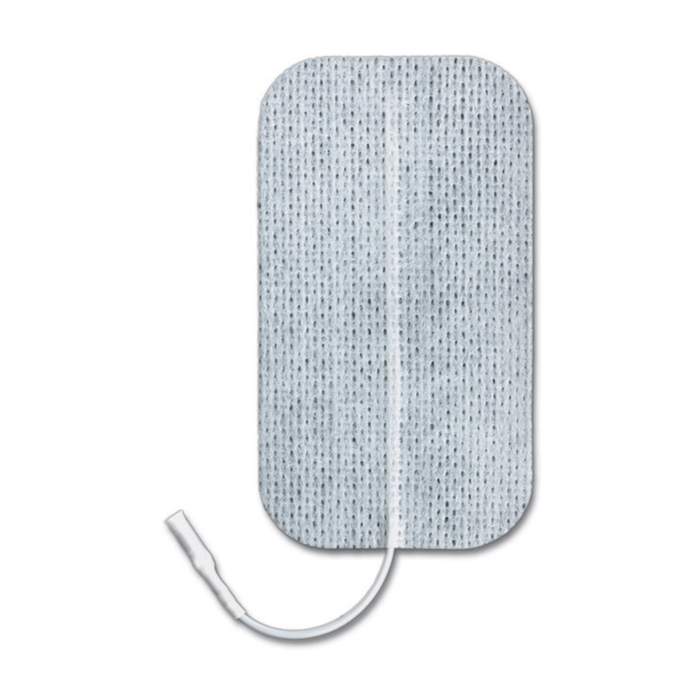 Valutrode Electrodes, White Foam Top, 3" X 5" Rectangle, 2/Pack