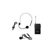 HamiltonBuhl VENU100A Belt Pack with Lapel Mic and Head-Worn Mic, Frequency 918.70 MHz